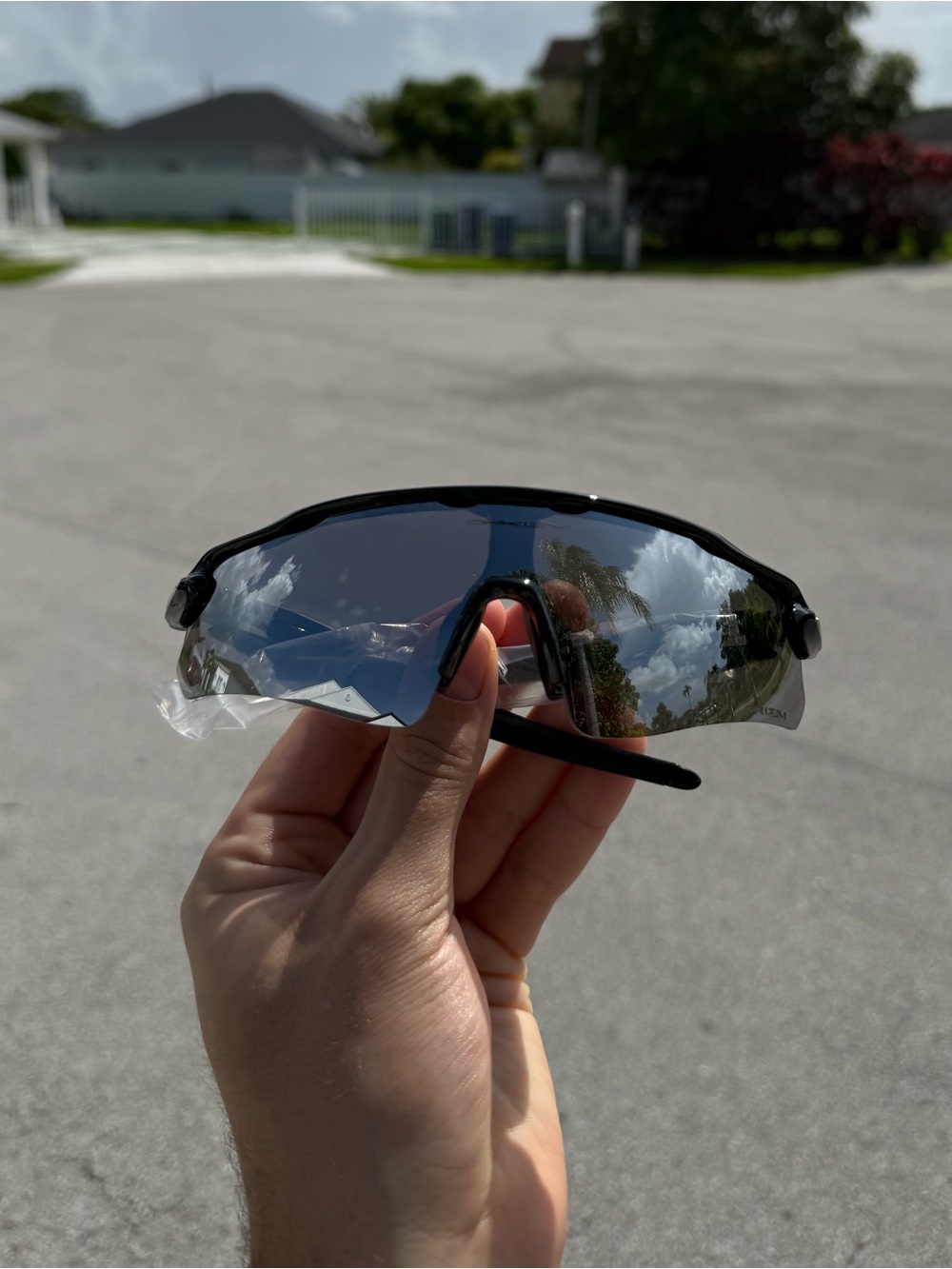 Oakley Black - Silver lens Protective Sunglasses Set